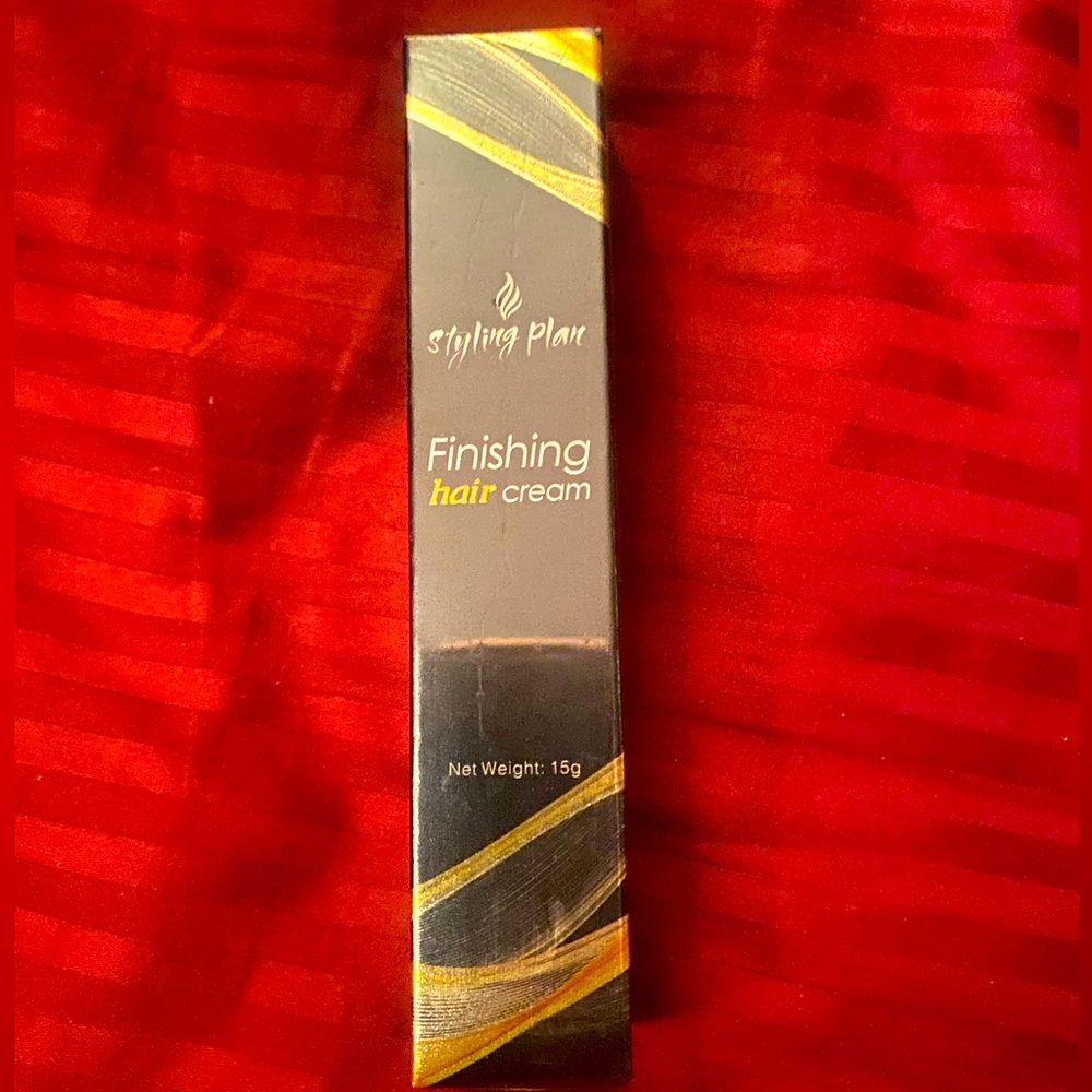 Styling Plan finishing hair cream NEW